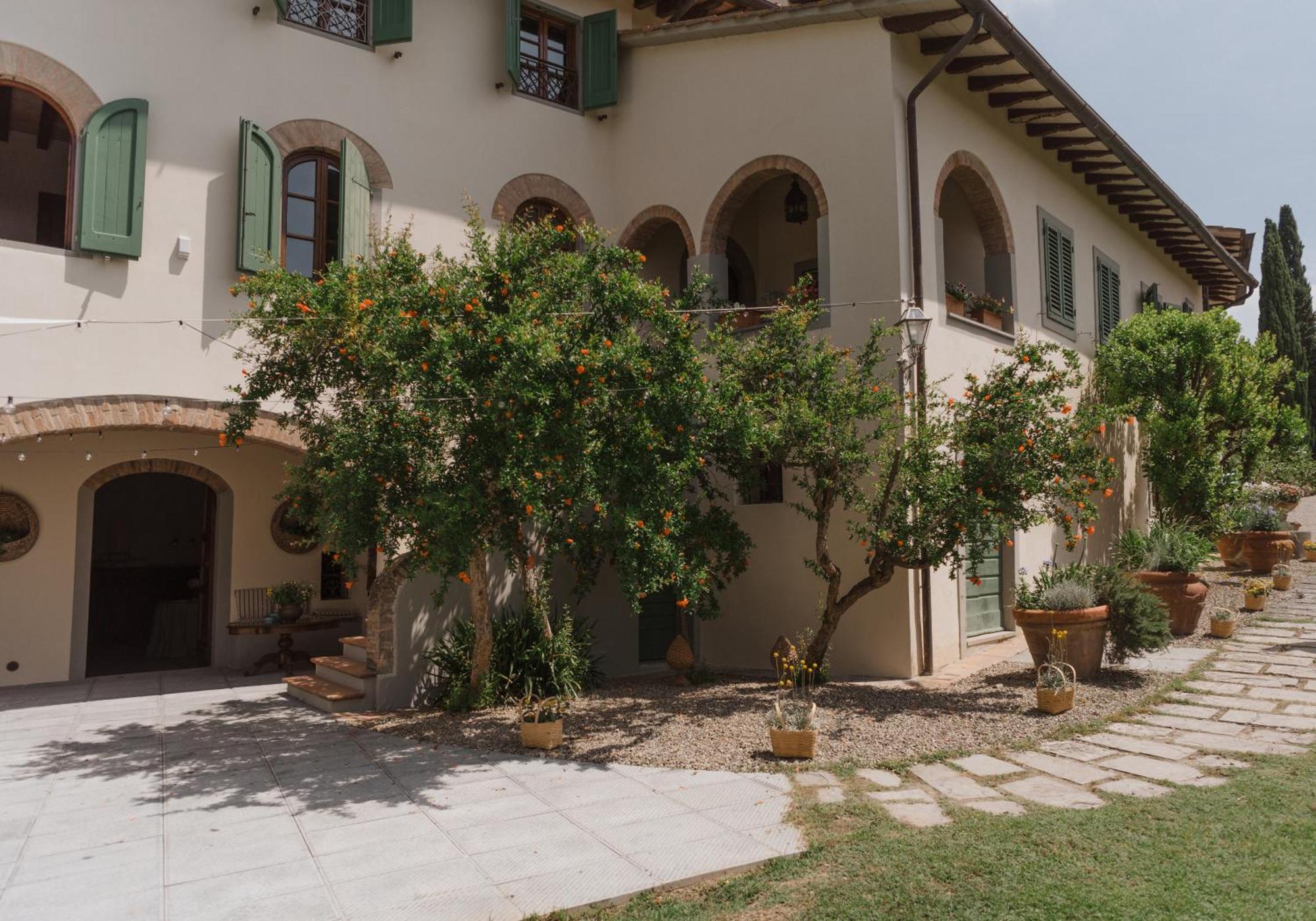 I Casciani Villa Montespertoli Buitenkant foto