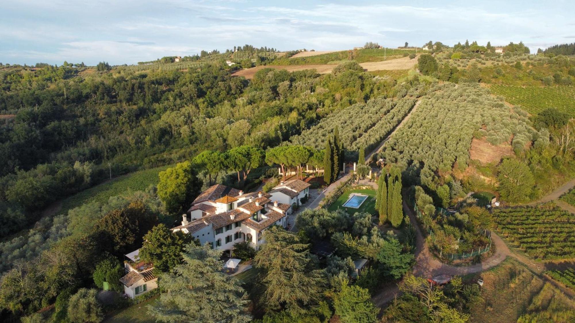I Casciani Villa Montespertoli Buitenkant foto
